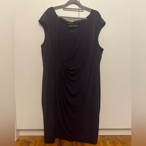 Purple cocktail dress plus size